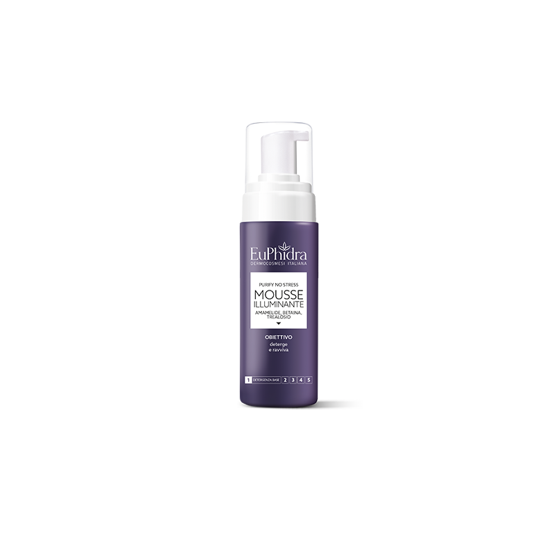 Mousse Illuminante Purify No Stress 175 ml Euphidra