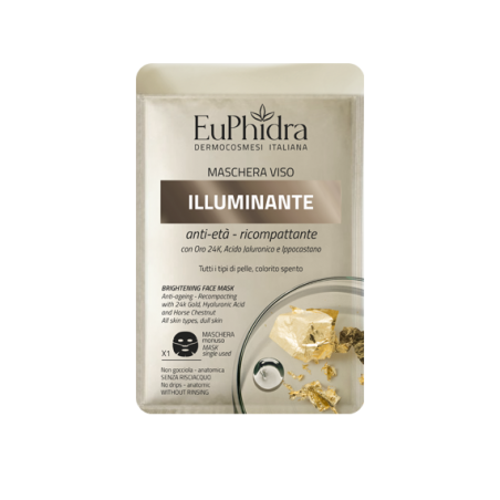 Maschera Viso Illuminante 1 Pezzo Euphidra