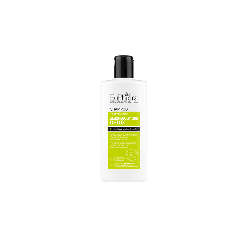 Shampoo Seboregolatore Detox 200 ml Euphidra