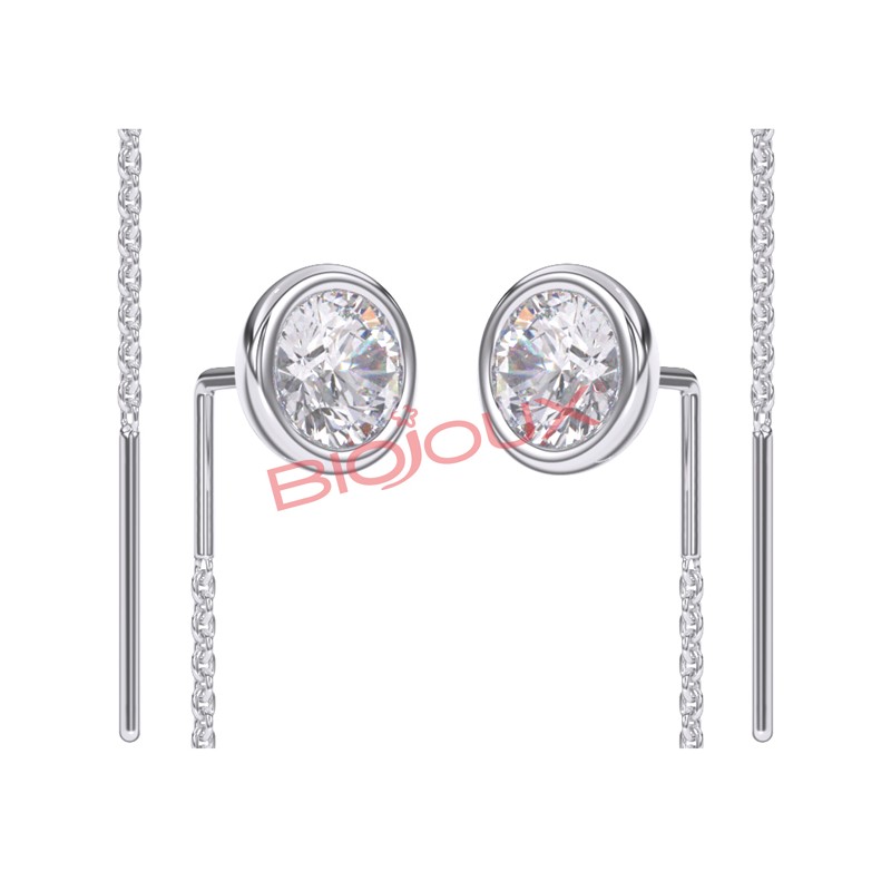 Sanico Bjt331 Orecchini Gwenda Swarovski Stainless Steel