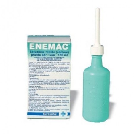 Eurospital Enemac® 16,1g/100ml+6g/100ml Soluzione Rettale Fosfato Monosodico Monoidrato+fosfato Bisodico Eptaidrato