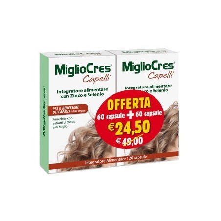 F&f Migliocres Capelli 60 Capsule + 60 Capsule Promozione