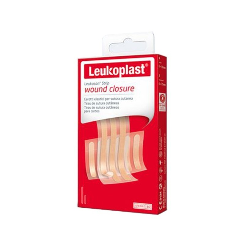 Essity Italy Leukosan Strip Kit Da 6 Cerotti 6x38mm + 3 Cerotti 6x75mm