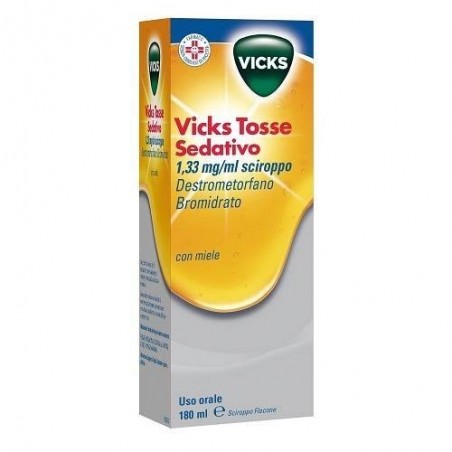 Procter & Gamble Vicks Tosse Sedativo 1,33 Mg/ml Sciroppo Destrometorfano Bromidrato Con Miele