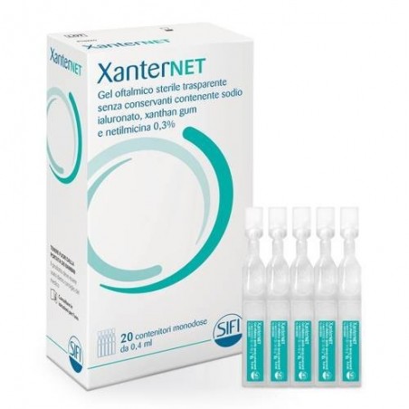 Sifi Xanternet Gel Oftalmico 20 Flaconcini Monodose 0,4 Ml