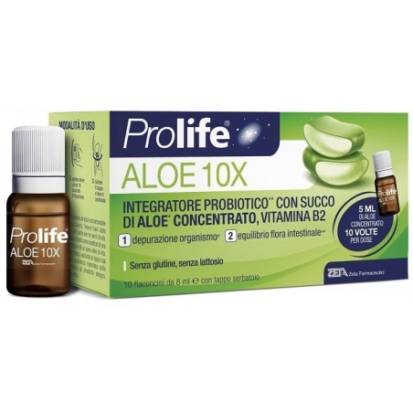 Zeta Farmaceutici Prolife Aloe 10 Flaconi X 8 Ml