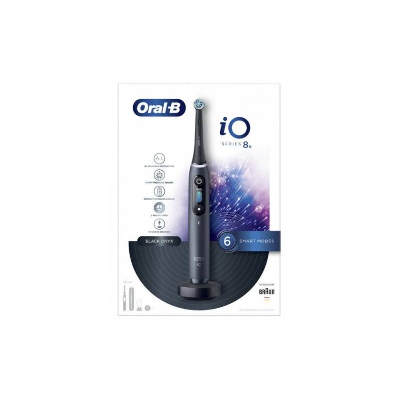 Procter & Gamble Oral-b Io 8 Black Spazzolino Elettrico + 2 Refill