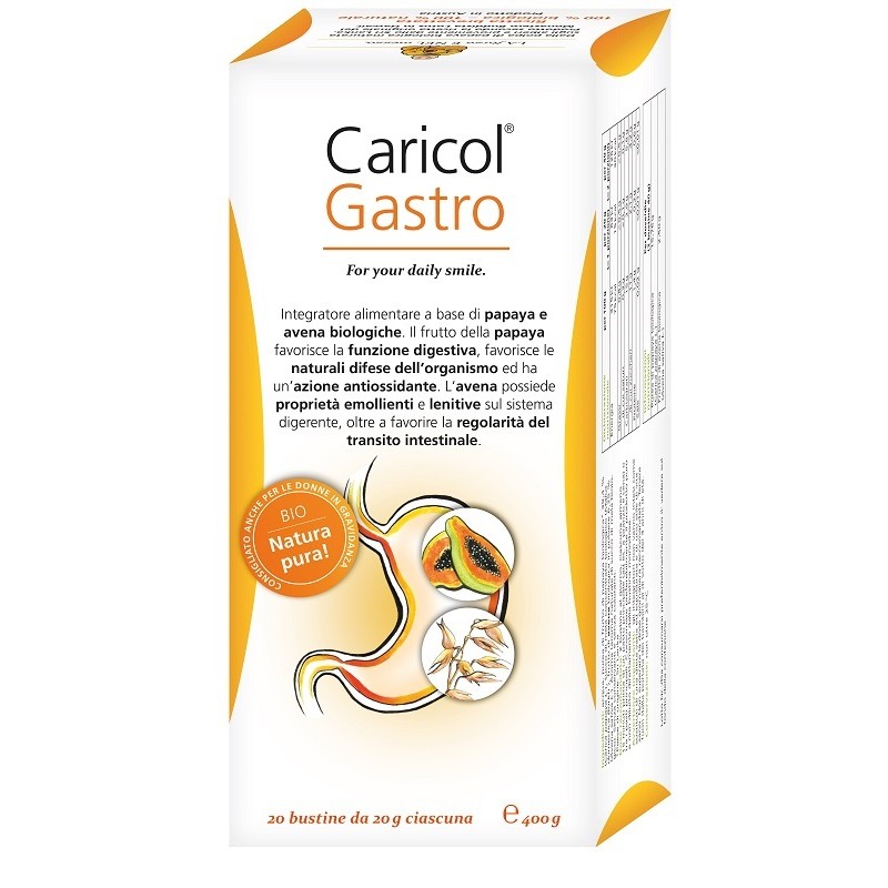 Caricol - Dig. &imm. Health Gmbh Caricol Gastro 20 Bustine Da 20 G