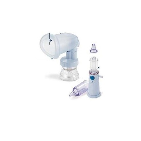 Air Liquide Medical Syst. Sistema Modulare Nebula Spacer Per L'apparato Bronco Polmonare Con Maschera Buccale E Ampolla