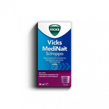 Vicks Medinait Sciroppo Farmaco Antinfluenzale 90 ml - Farmasole