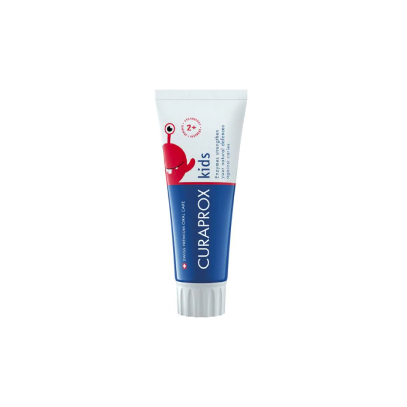 Curaden Ag Curaprox Kids Toothpaste Strawberry Flavor 950ppm 60 Ml