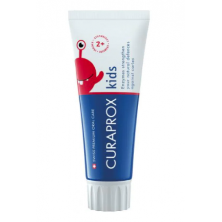 Curaden Ag Curaprox Kids Toothpaste Strawberry Flavor 950ppm 60 Ml