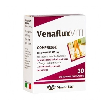 Marco Viti Farmaceutici Venaflux Viti 30 Compresse