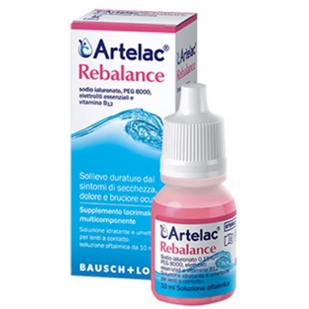 Farmed Artelac Rebalance Gocce Oculari Multidose Senza Conservanti 10 Ml