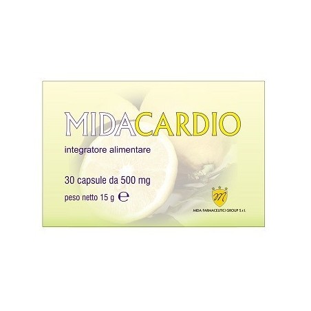 Mida Farmaceutici Group Midacardio 30 Capsule Da 500 Mg