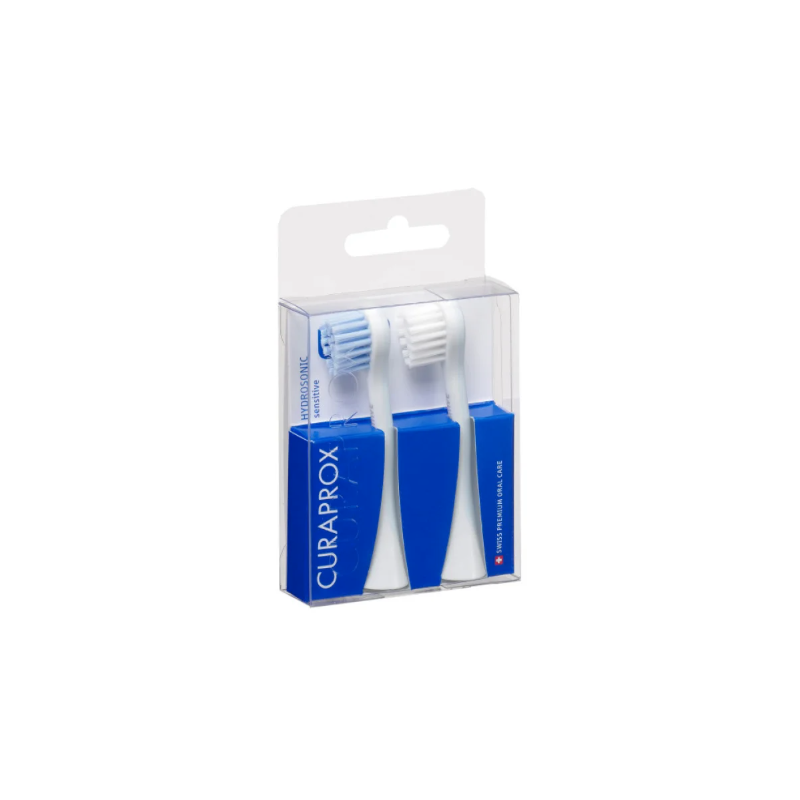 Curaden Ag Curaprox Hydrosonic Ortho/pro Brush Head Sensitive Duo-pack