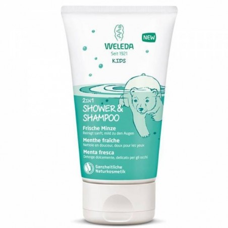 Weleda Italia Doccia & Shampoo Menta 150 Ml