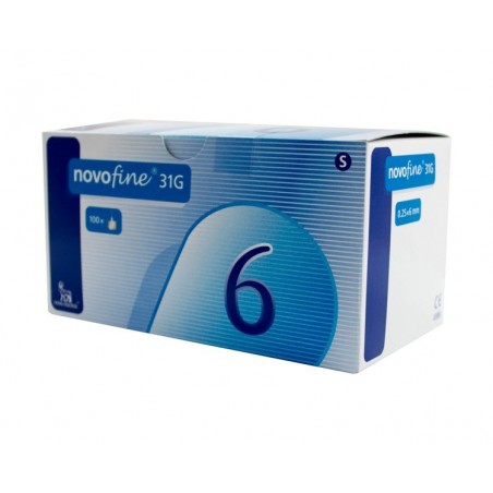 Novo Nordisk Ago Per Penna Da Insulina Novofine Gauge 31 6 Mm 100 Pezzi