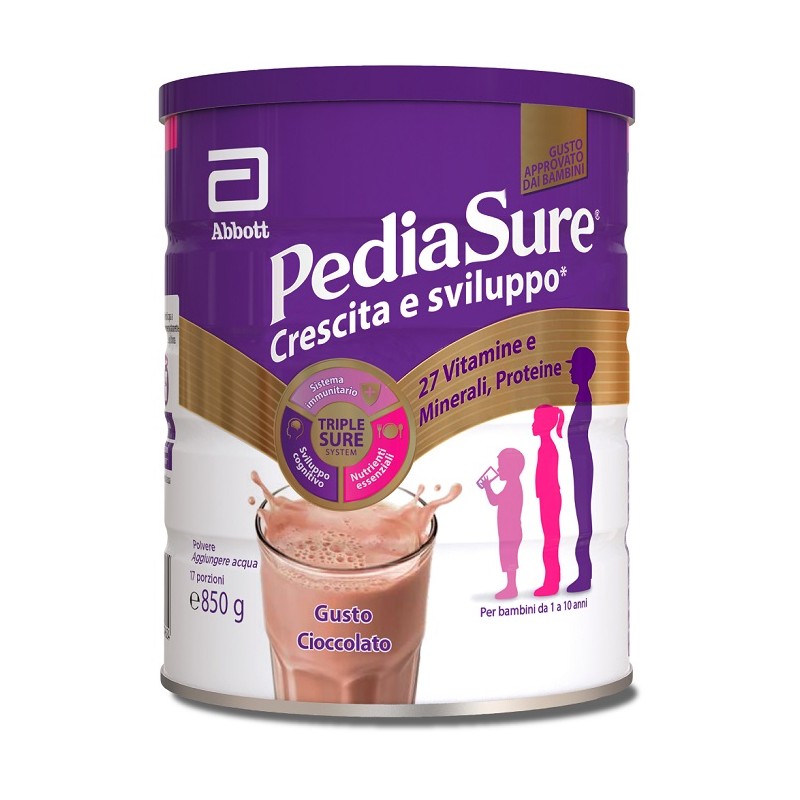 Abbott Pediasure Crescita&sviluppo Cioccolato 850 G