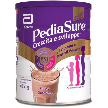 Abbott Pediasure Crescita&sviluppo Cioccolato 850 G