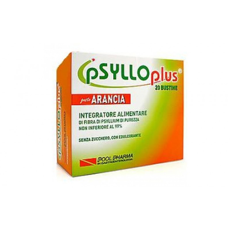 Pool Pharma Psyllo Plus Arancia 20 Bustine