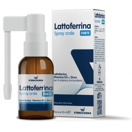 Sterilfarma Lattoferrina Forte Spray Orale 20 Ml