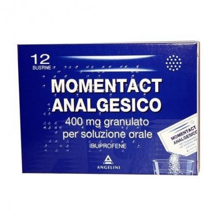 Angelini Pharma Momentact Analgesico 400 Mg Granulato Per Soluzione Orale Ibuprofene