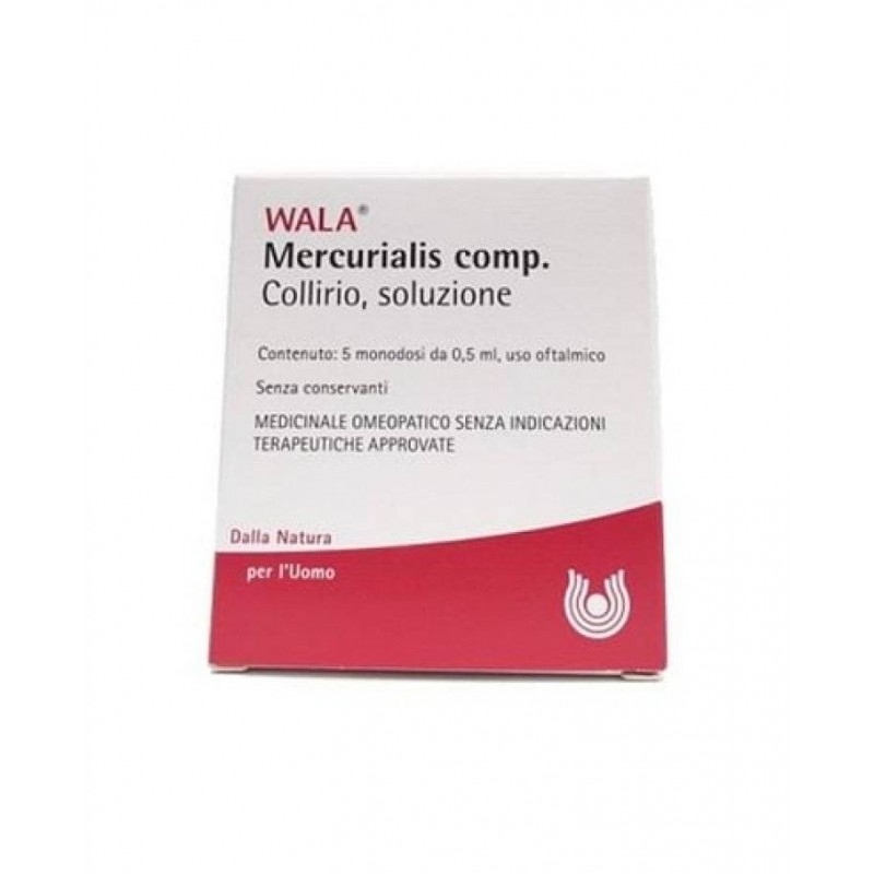 Wala Italia Mercurialis Comp Collirio 5do 0,5ml Wala