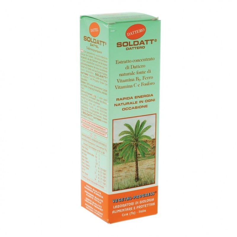 Vegetal Progress Soldatt Estratto Concentrato Dattero 100 Ml