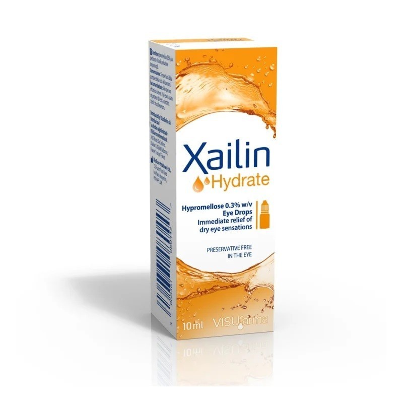 Visufarma Soluzione Oftalmica Lubrificante Xailin Hydrate 10 Ml