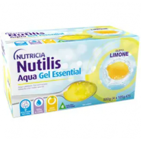 Danone Nutricia Soc. Ben. Nutilis Aqua Gel Limone 4 Pezzi Da 125 G