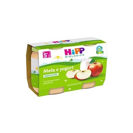 Hipp Italia Hipp Bio Hipp Bio Omogeneizzato Mela Yogurt 2x125 G