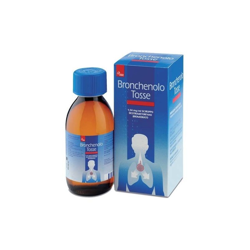 Bronchenolo Tosse Sciroppo Farmaco Sedativo della Tosse Secca 150 ml