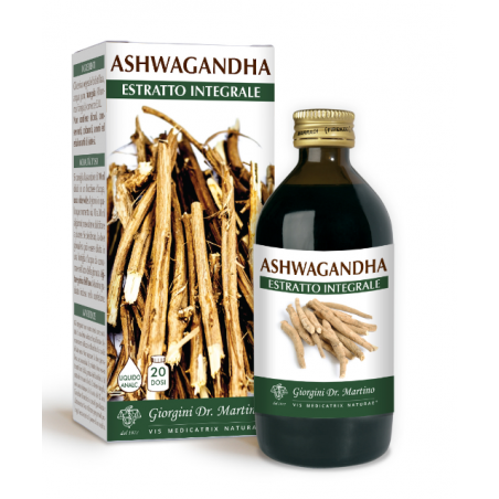 Dr. Giorgini Ser-vis Ashwagandha Estratto Integrale Liquido Analcolico 200 Ml