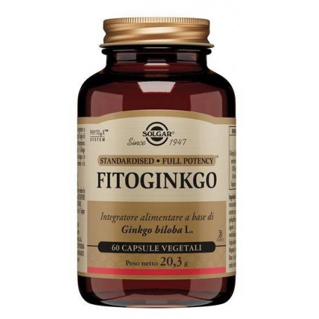 Solgar It. Multinutrient Fitoginkgo 60 Capsule Vegetali