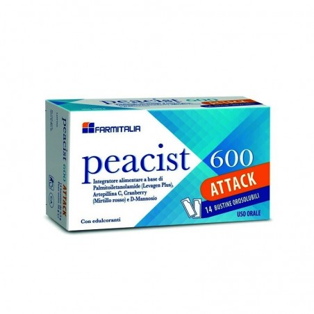 Farmitalia - Soc. Unipers. Peacist 600 Attack 14 Stick Pack Orosolubili