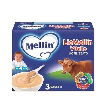 Danone Nutricia Soc. Ben. Liomellin Vitello Liofilizzato 10 G 3 Pezzi