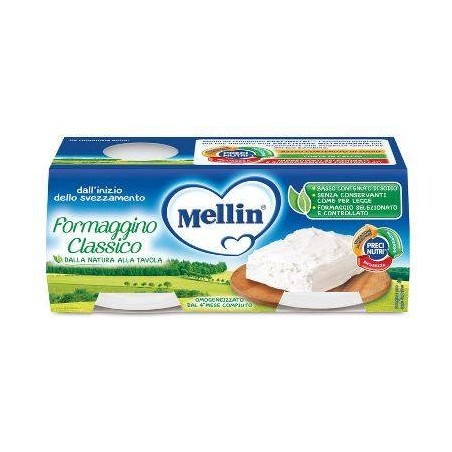 Danone Nutricia Soc. Ben. Mellin Baby Formaggino Classico 2 X 80 G