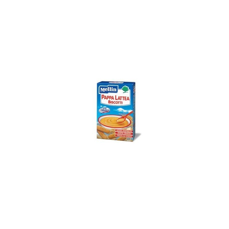 Danone Nutricia Soc. Ben. Mellin Pappa Latte Biscotti 250 G Nuovo Formato