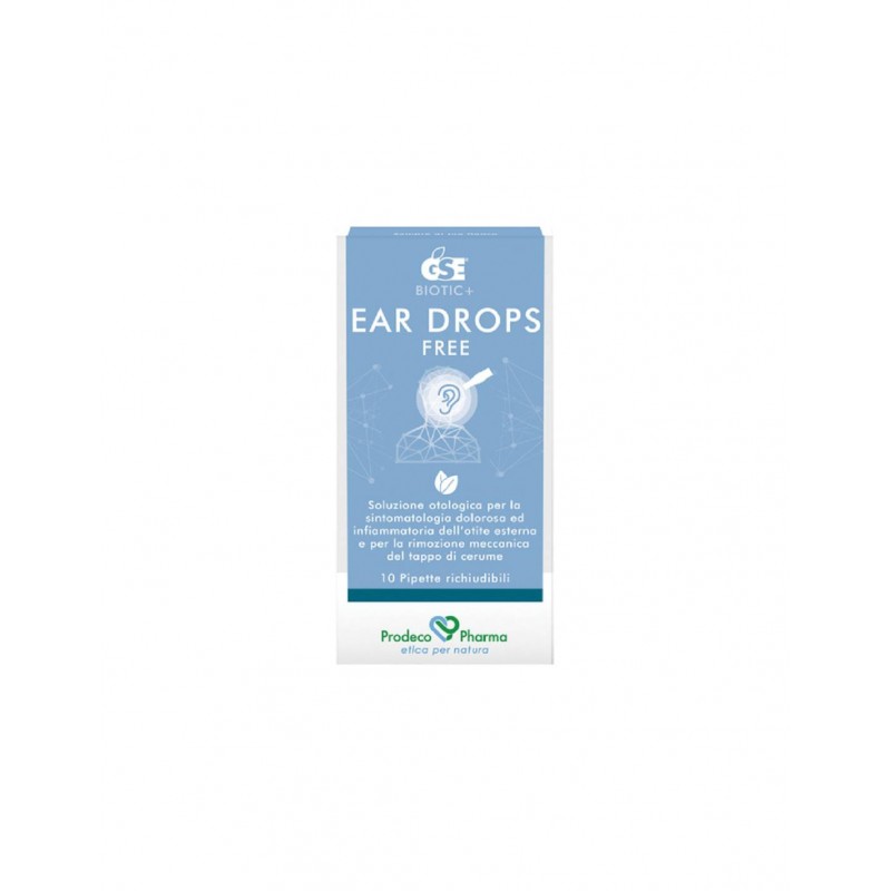 Gse Ear Drops Free 10 Pipette da 0,3 ml di Prodeco Pharma