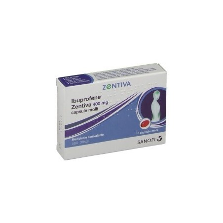 Zentiva Italia Ibuprofene Zentiva 200 Mg Capsule Molli Ibuprofene Zentiva 400 Mg Capsule Molli Medicinale Equivalente