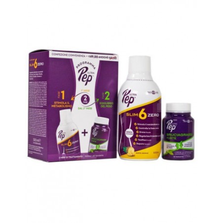 Bios Line Ultra Pep Protocollo Slim 6 Zero Ananas 500 Ml + Bruciagrassi Forte 60 Compresse