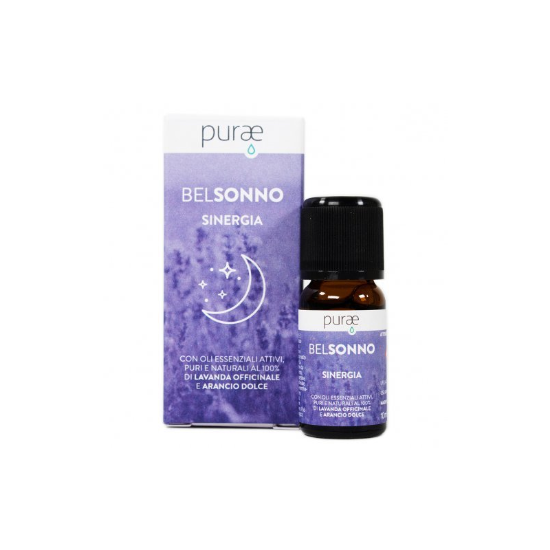 Purae Belsonno Sinergia di Oli Essenziali Nuova Formula 10 ml - HP Italia