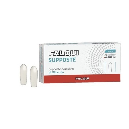 Difar Distribuzione Supposte Falqui 18 Supposte Con Glicerina 2500mg Adulti