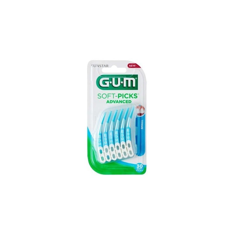 Sunstar Italiana Gum Softpicks Advance Scovolino Small Gomma 30 Pezzi