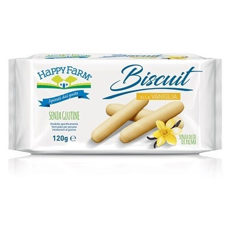 Happy Farm Co. Happy Farm Biscuit Vaniglia 120 G