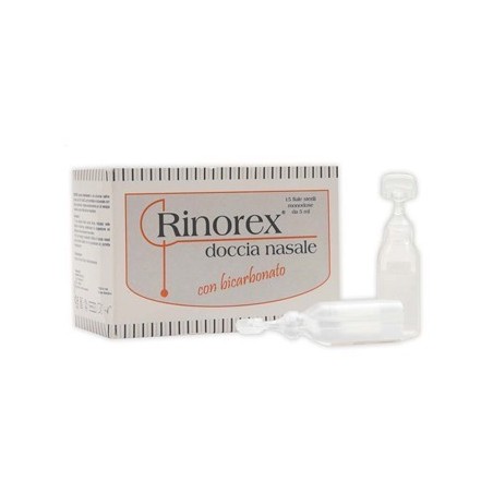 Stewart Italia Fiala Per Doccia Nasale Rinorex Bicarbonato 5 Ml 15 Pezzi