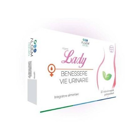 Algem Natura Algem Lady Benessere Vie Urinarie 20 Capsule 710 Mg