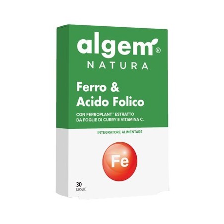 Algem Natura Ferro&acido Folico 30 Capsule