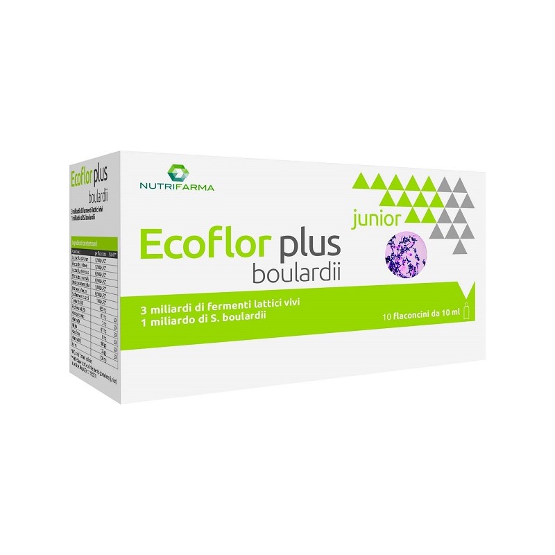 Aqua Viva Ecoflor Plus Boulardii Junior 10 Flaconcini